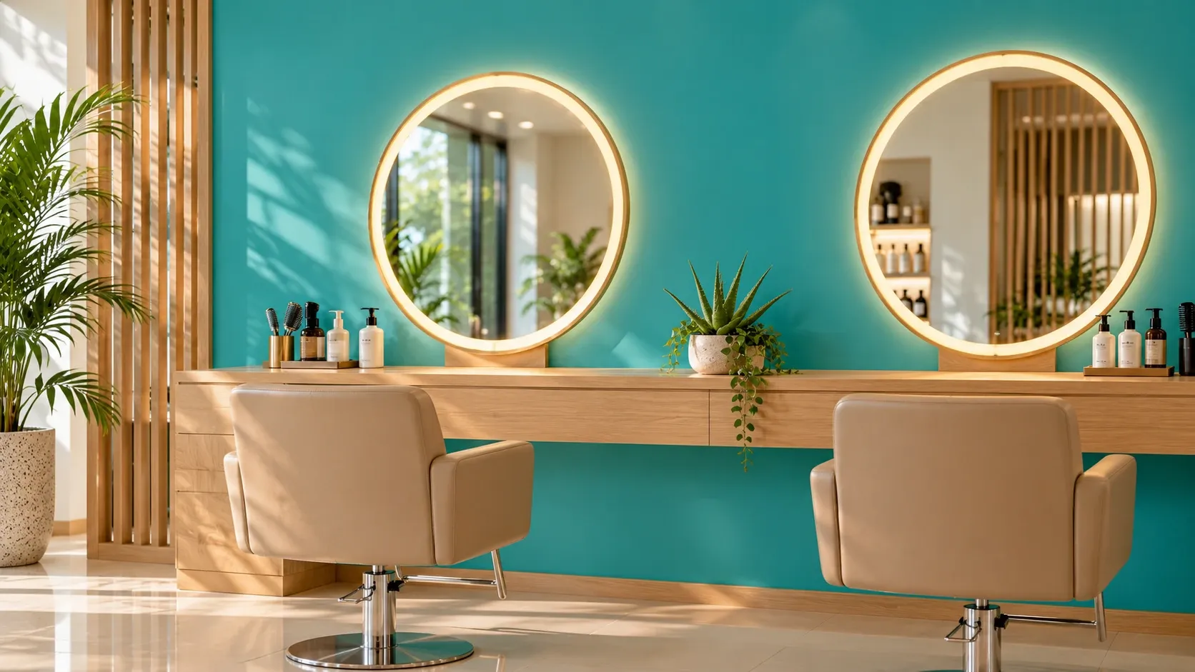 Interior do Spazzio Salão de Beleza e Terapia Capilar em Itajubá